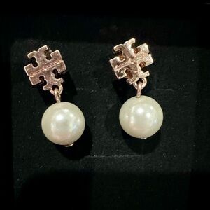 Tory Burch Pearl Drop Earrings